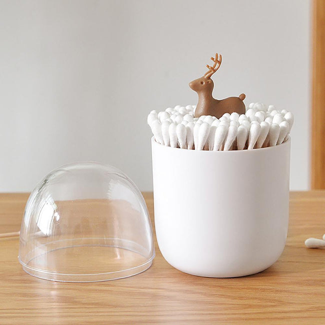 Toothpick Box Nordic Style Creative Home Living Room Cotton Swab Box Portable Mini Cute-Toothpick holders-Golonzo