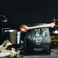 Stainless Coffee Spoon - Cafe Spoon with Coffee Bag Sealing Clip-Spoons-Golonzo