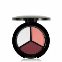 Makeup Shimmer Eyeshadow Palette 3 Colors Smoky Cosmetics Set-Eye Shadow-Golonzo