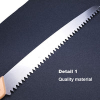 Ice Cutting Saw with Wood Handle - Portable Mini Ice Cube Cutting-Saws-Golonzo