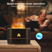 USB Simulation Flame Mist Humidifier Night Light-Humidifiers-Golonzo