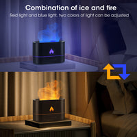 USB Simulation Flame Mist Humidifier Night Light-Humidifiers-Golonzo