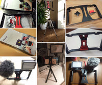 Smartphone Video Rig Handle Grip-Grips-Golonzo