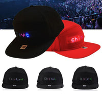 Glow Cap - LED Mobile Phone APP Controlled Baseball Hat-Hats-Golonzo