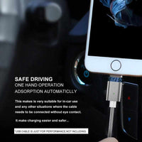 Universal 3in1 Magnetic USB Adapter Charging & Data Sync for Smartphone and Tablets with Micro-USB, Type-C and iPhone Interface-mobile phone accessories-Golonzo