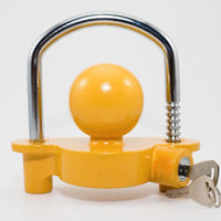 Universal Heavy Duty Hitch Lock Caravan Trailer Ball Coupler-Vehicle Steering Wheel Locks-Golonzo