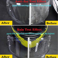 Universal Motorcycle Helmet Anti-fog Film And Rainproof-Motorcycle Helmet Parts & Accessories-Golonzo