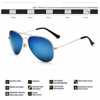 Pilot Sunglasses Classic Polarized Mirror Lens-Sunglasses-Golonzo