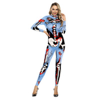 Sexy Skeleton Bodysuit-Costumes-Golonzo