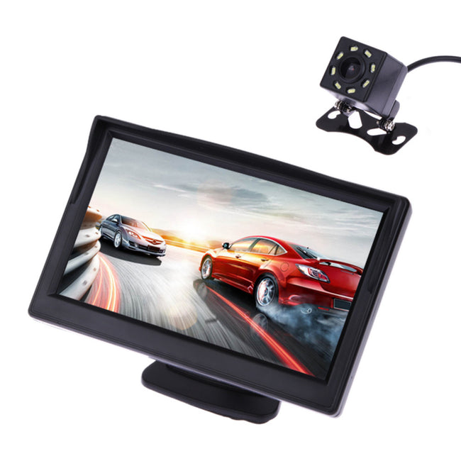 5 Inch TFT LCD Rear View Display Monitor-Motor Vehicle Parking Cameras-Golonzo