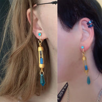 The Case Study Of Vanitas Hourglass Earrings Ear Clip Cosplay Accessories-Earrings-Golonzo