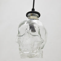 Vintage Skull Head Glass Pendant Lights-Lamps-Golonzo