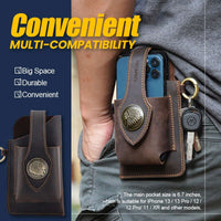 Leather Mobile Phone Bag-Mobile Phone Cases-Golonzo