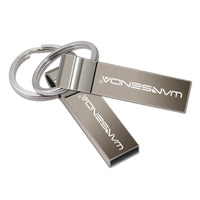 USB Flash Drive - Metal Pen Drive with Keychain-Home-Golonzo