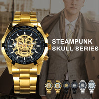 WINNER New Fashion Mechanical Watch Men Skull Design-Watch-Golonzo