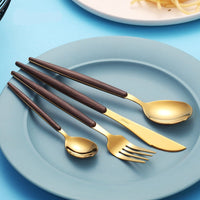 Western Cutlery Set - Portable Travel Tableware Set-Dinnerware Sets-Golonzo