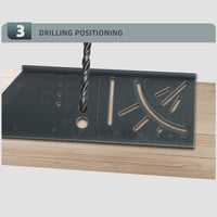 Multifunctional Angle Ruler Wood Working 3D Mitre Angle Measuring-Rulers-Golonzo