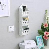 Wall Kitchen Storage Shelves Multi function Punch free Storage Rack Living Room Bathroom Storage-Kitchen Slicers-Golonzo