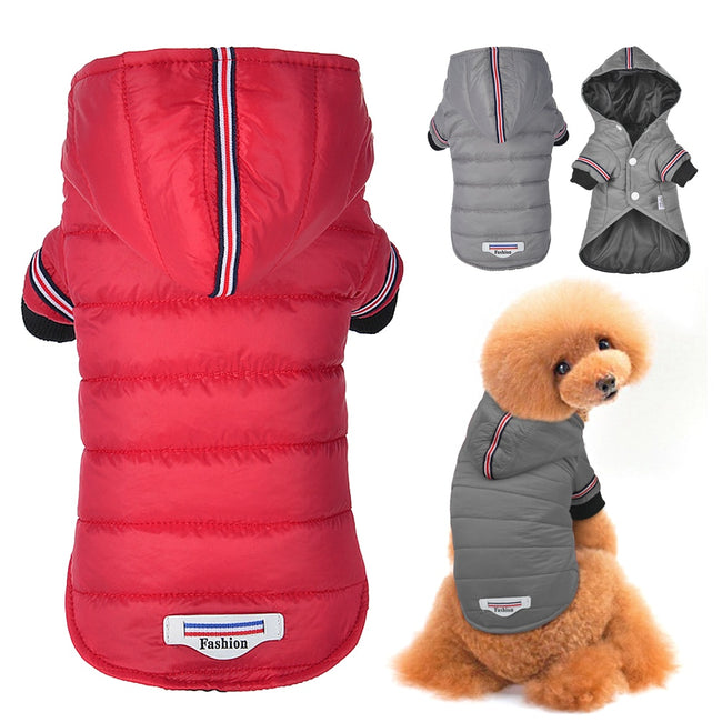 Warm Clothes Dog Jacket Coat with Hoodies-Dog Supplies-Golonzo