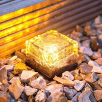 Solar Power LED Pathway Light Ground Crystal-Night Lights & Ambient Lighting-Golonzo