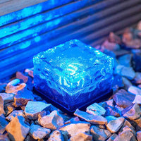 Solar Power LED Pathway Light Ground Crystal-Night Lights & Ambient Lighting-Golonzo
