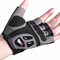 Gel Half Finger Cycling Gloves - Shockproof Breathable-Gloves & Mittens-Golonzo