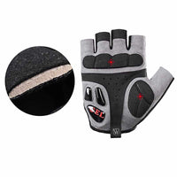 Gel Half Finger Cycling Gloves - Shockproof Breathable-Gloves & Mittens-Golonzo