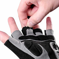 Gel Half Finger Cycling Gloves - Shockproof Breathable-Gloves & Mittens-Golonzo