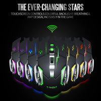 Wireless Gaming Mouse 2400 DPI Rechargeable-Mice & Trackballs-Golonzo