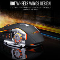 Wireless Gaming Mouse 2400 DPI Rechargeable-Mice & Trackballs-Golonzo