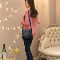 Sisjuly Women PU Leather Handbags-Handbags-Golonzo