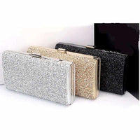 Women Evening Diamond Clutch-Handbags-Golonzo