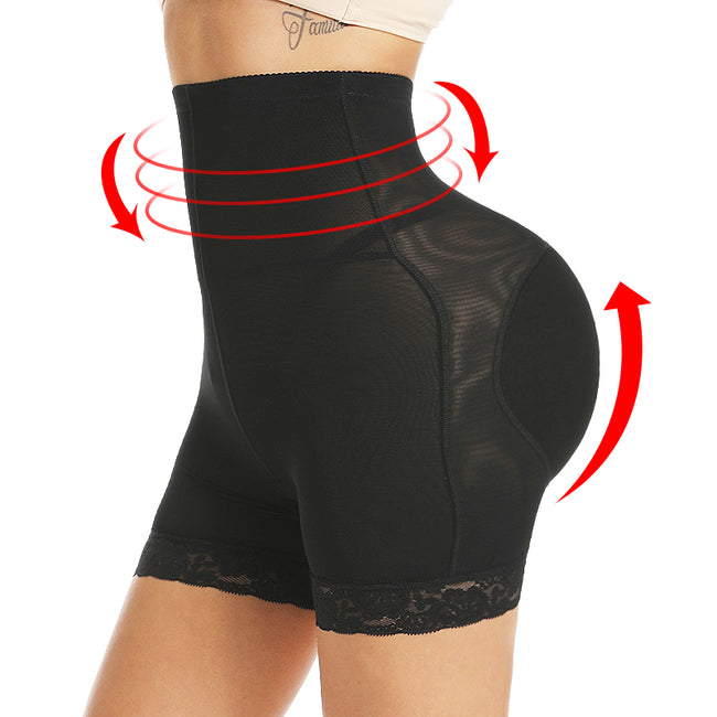 Women High Waist Control Lace Butt Lifter Body Shaper-Underwear-Golonzo