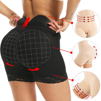 Women High Waist Control Lace Butt Lifter Body Shaper-Underwear-Golonzo