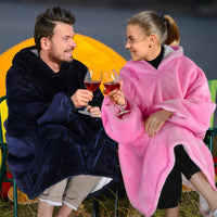 Oversized Hoodie Blanket with Fleece Warm Hoodies Sweats-Sweater-Golonzo