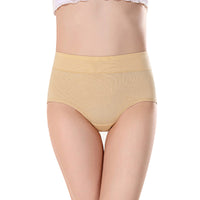 Women's briefs Comfortable Cotton High waist underwear-Golonzo