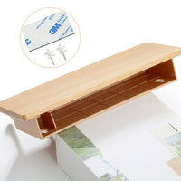 Wooden Decorative Wall Shelf Sundries Storage Box Prateleira Hanger Organizer Key-Storage Holders & Racks-Golonzo