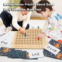 Wooden Montessori Multiplication Board Game-Board Games-Golonzo