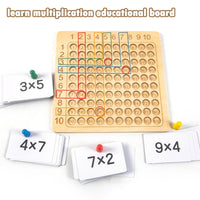 Wooden Montessori Multiplication Board Game-Board Games-Golonzo