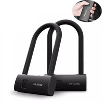 Long Smart Fingerprint U lock Anti theft Bicycle Motorcycle Lock Type C Rechargeable-Motorcycle Storage Cover-Golonzo