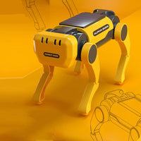 Solar Electric Mechanical Pet Robot - Educational Assembly Tech Puzzle Toy-Toys-Golonzo