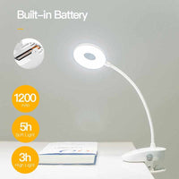 LED 3 Modes Clip Desk Lamp - Eye Protection Reading Table Lamps-Desk Lamps-Golonzo