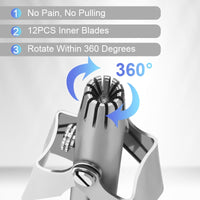 Stainless Steel Nose Hair Trimmer-Hair Clipper & Trimmer-Golonzo