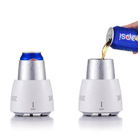 Smart Touch Control Fridge Drink Cooler Cup 350ml Quick Frozen Drink Cooler Portable Refrigerator-Coffee and Tea Cups-Golonzo