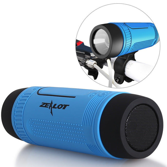 Outdoor Wireless Bluetooth Speaker+Power Bank+Flashlight-Speakers-Golonzo