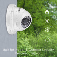 PoE IP Camera 5mp HD Outdoor/indoor Waterproof Infrared Night Vision-Surveillance Cameras-Golonzo