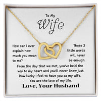 To My Wife - How can I ever explain how you mean to me-Jewelry-Golonzo