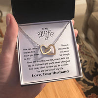 To My Wife - How can I ever explain how you mean to me-Jewelry-Golonzo