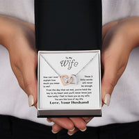 To My Wife - How can I ever explain how you mean to me-Jewelry-Golonzo