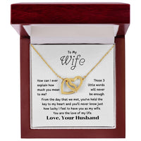 To My Wife - How can I ever explain how you mean to me-Jewelry-Golonzo